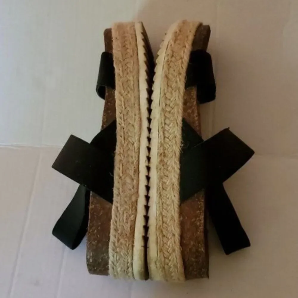 Steve Madden Espadrille Platform Sandals Shoes CYBELL Women's WOMAN'S Size 7 ½